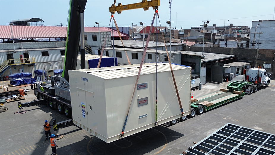 Sala Eléctrica integral para Operación Minera